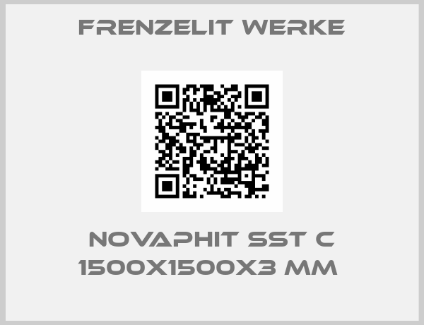 Frenzelit Werke-Novaphit SST C 1500x1500x3 mm 