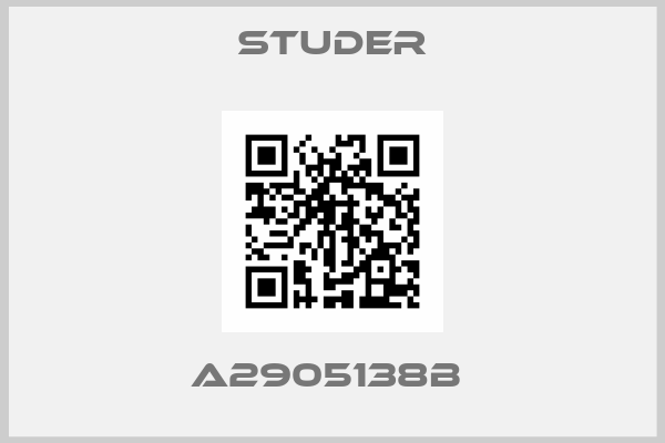 STUDER-A2905138B 