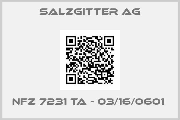 Salzgitter AG-NFZ 7231 TA - 03/16/0601 
