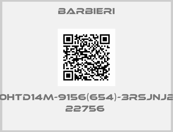 BARBIERI-40HTD14M-9156(654)-3RSJNJ20 22756 