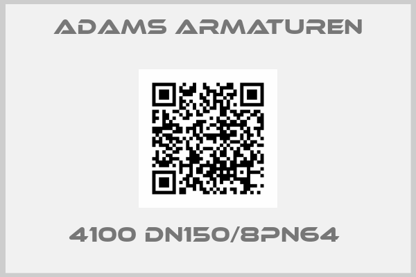 Adams Armaturen-4100 DN150/8PN64 