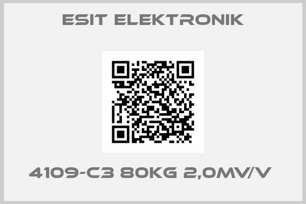 ESIT ELEKTRONIK-4109-C3 80KG 2,0MV/V 