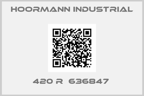 Hoormann Industrial-420 R  636847 