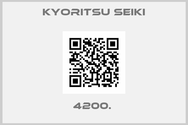 KYORITSU SEIKI-4200. 