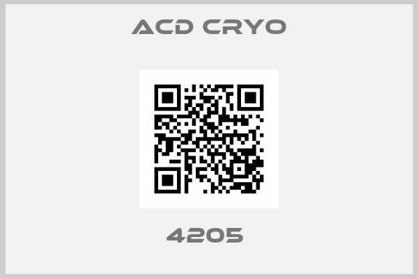 Acd Cryo-4205 