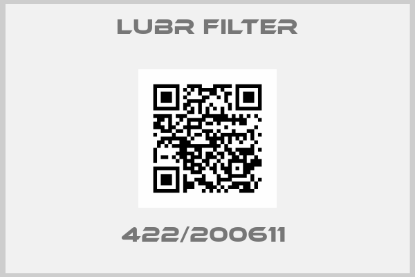 Lubr Filter-422/200611 