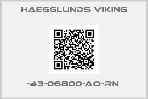 HAEGGLUNDS VIKING--43-06800-AO-RN 