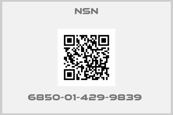 NSN-6850-01-429-9839 
