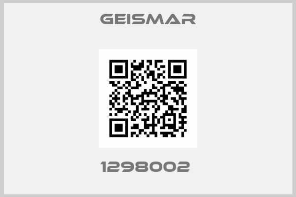 Geismar-1298002 