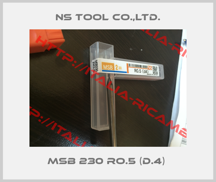 NS TOOL CO.,LTD.-MSB 230 RO.5 (D.4) 