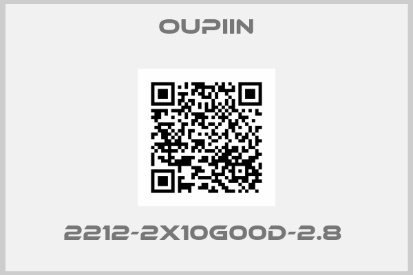 Oupiin- 2212-2X10G00D-2.8 