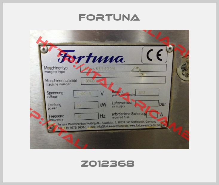 Fortuna-Z012368 