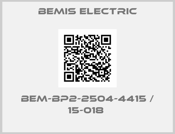 BEMIS ELECTRIC-BEM-BP2-2504-4415 / 15-018 