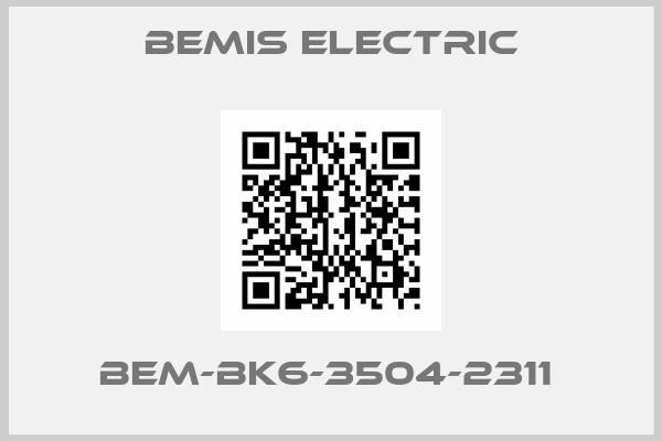 BEMIS ELECTRIC-BEM-BK6-3504-2311 