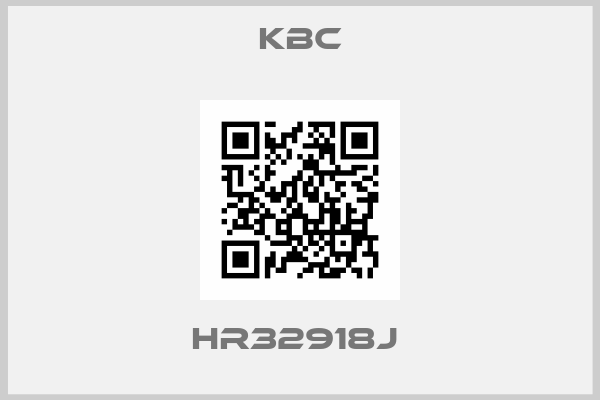 KBC-HR32918J 