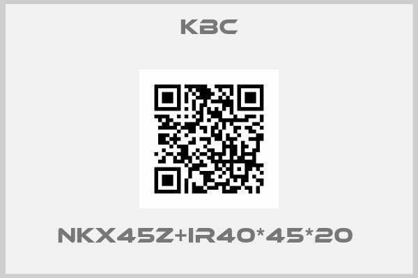 KBC-NKX45Z+IR40*45*20 