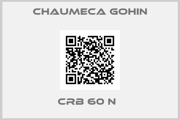 Chaumeca Gohin-CRB 60 N  