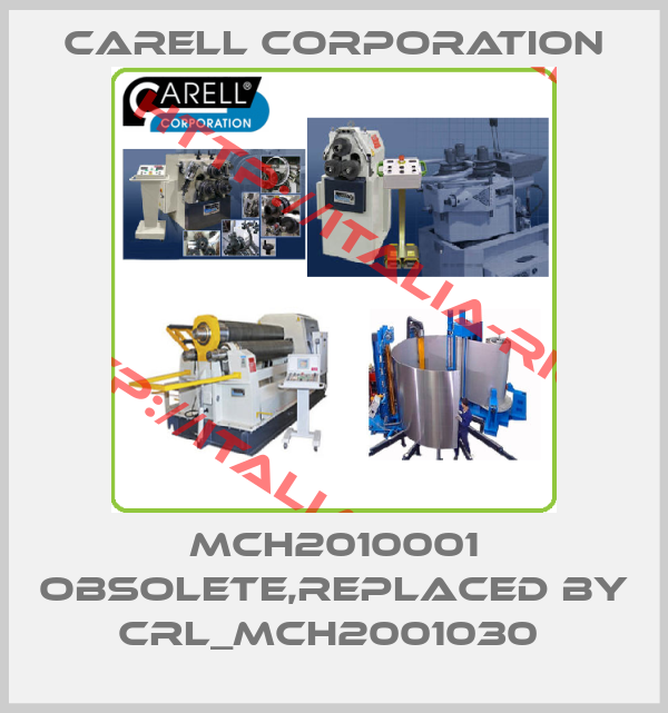 CARELL CORPORATION-MCH2010001 obsolete,replaced by CRL_MCH2001030 