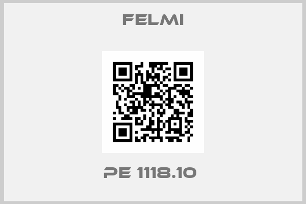 FELMI-PE 1118.10 