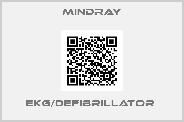 Mindray-EKG/Defibrillator 