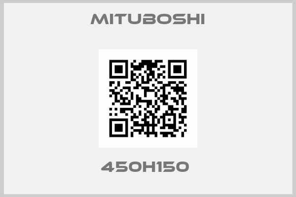 Mituboshi-450H150 