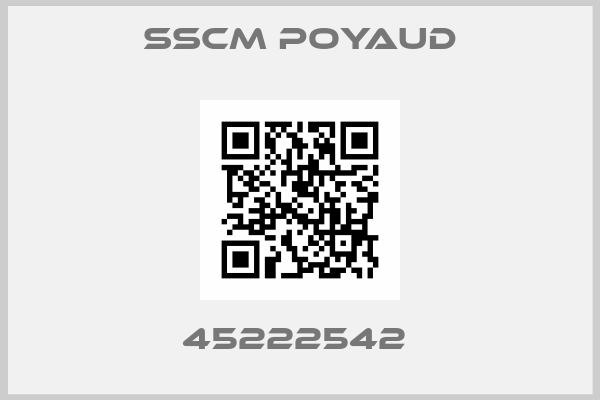 SSCM Poyaud-45222542 