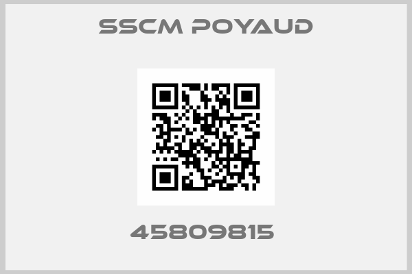 SSCM Poyaud-45809815 