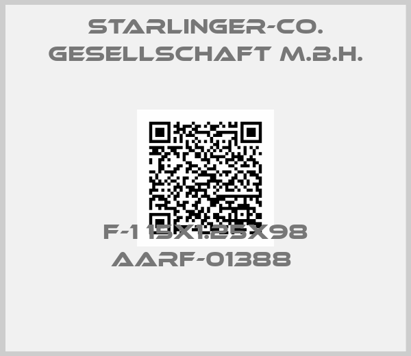 Starlinger-Co. Gesellschaft m.b.H.-F-1 15x1.25x98 AARF-01388 
