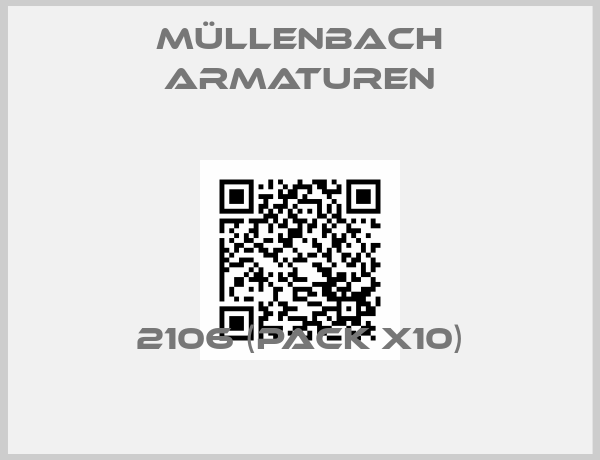 Müllenbach Armaturen-2106 (pack x10)