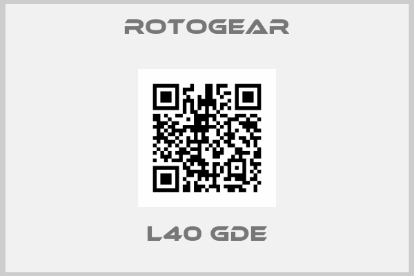 Rotogear-L40 GDE
