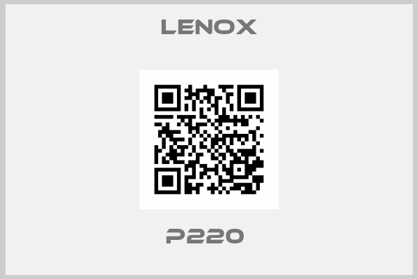 Lenox-P220 