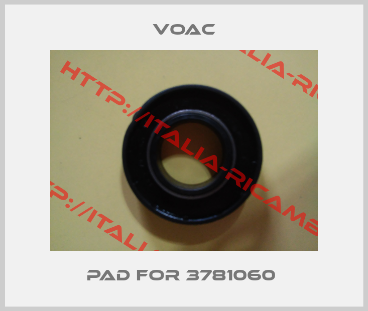 VOAC-PAD FOR 3781060 