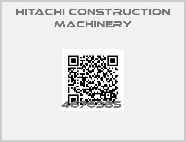 Hitachi Construction Machinery-4676385 
