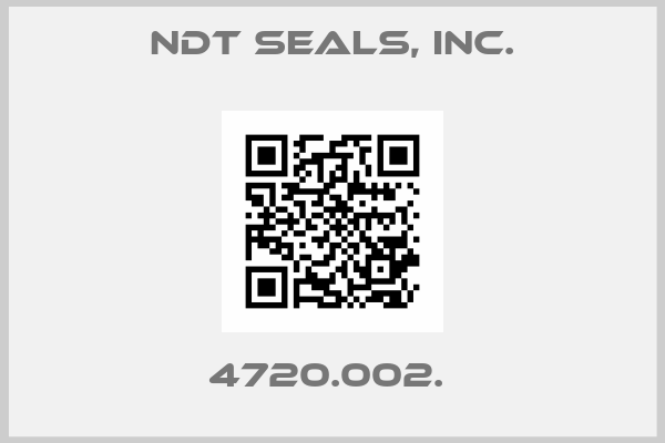 NDT Seals, Inc.-4720.002. 