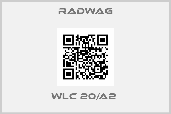 Radwag-WLC 20/A2 