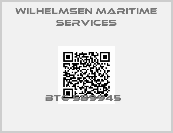 Wilhelmsen Maritime Services- BTC 589945  