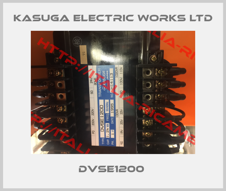 KASUGA ELECTRIC WORKS LTD-DVSE1200 