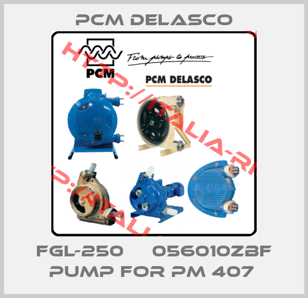 PCM delasco-FGL-250     056010ZBF pump for PM 407 