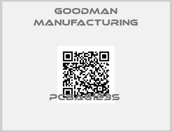 Goodman Manufacturing-PCBAG123S 