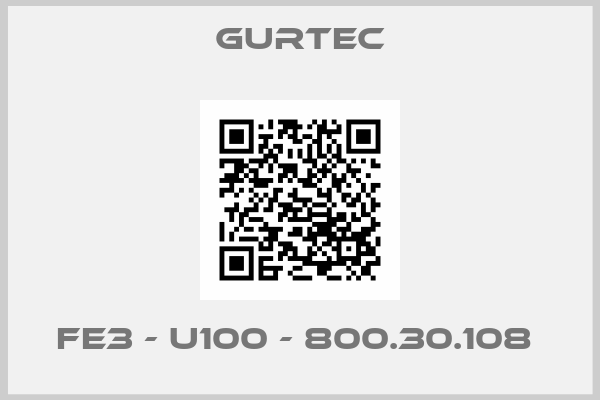 Gurtec-FE3 - U100 - 800.30.108 