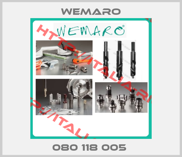 Wemaro-080 118 005 