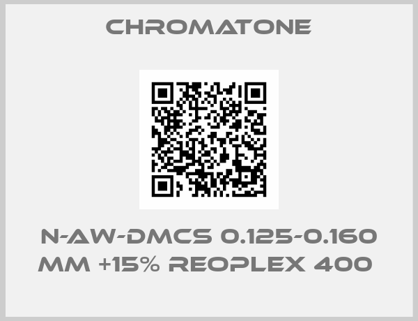 Chromatone-N-AW-DMCS 0.125-0.160 mm +15% reoplex 400 