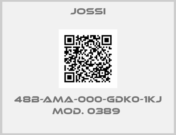Jossi-48B-AMA-000-GDK0-1KJ MOD. 0389 