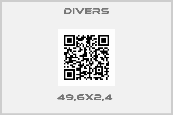 Divers-49,6X2,4 