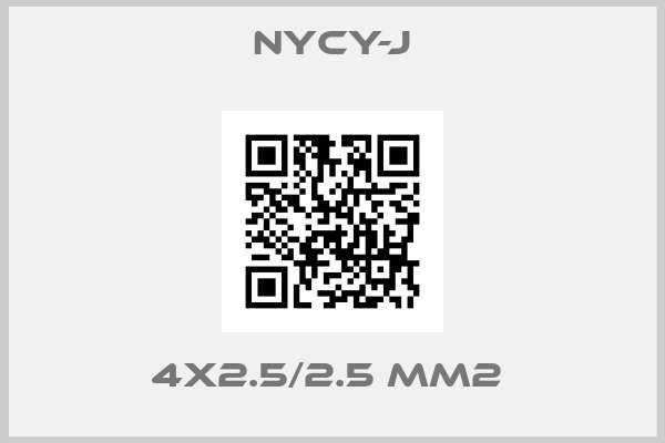 NYCY-J-4X2.5/2.5 MM2 