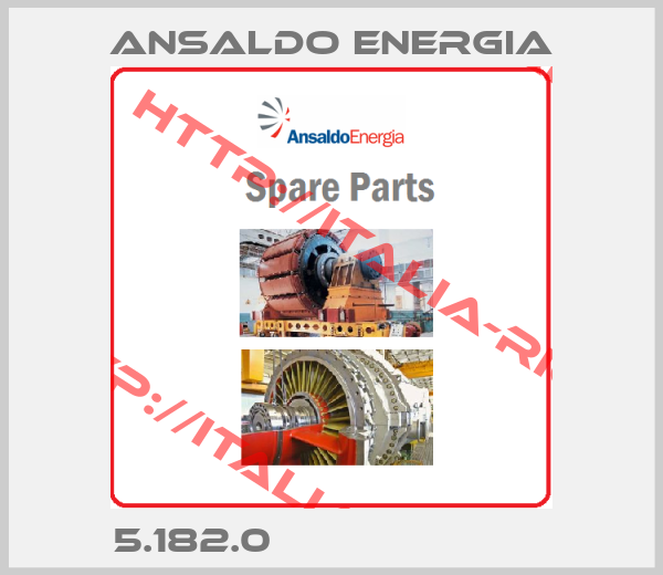ANSALDO ENERGIA-5.182.0                       