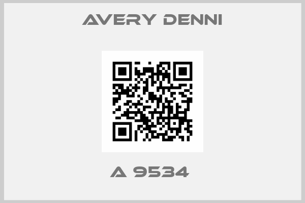 AVERY DENNI-A 9534 
