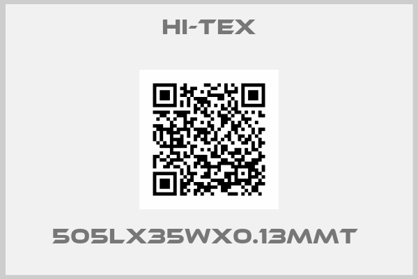 Hi-tex-505LX35WX0.13MMT 