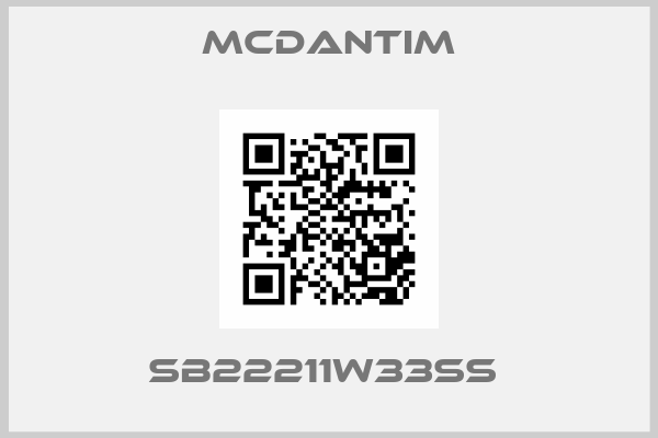 McDantim-SB22211W33SS 