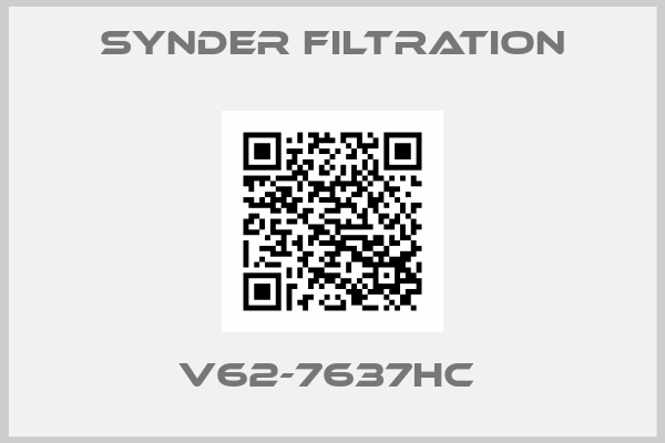 Synder Filtration-V62-7637HC 